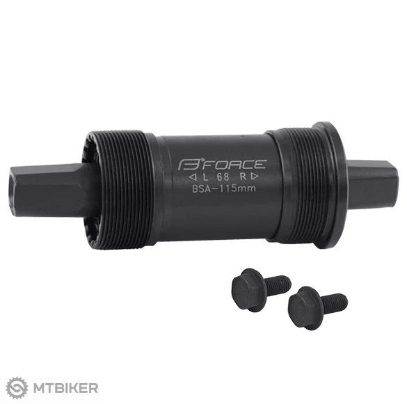 FORCE BSA stredové zloženie, 68 mm, štvorhran, čierna