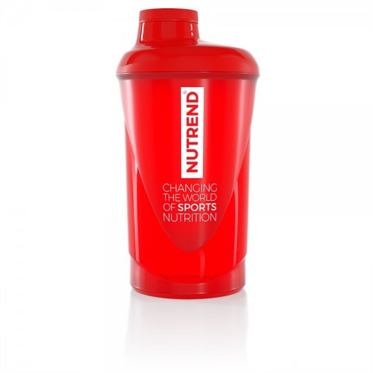 Šejker Nutrend 600ml červený