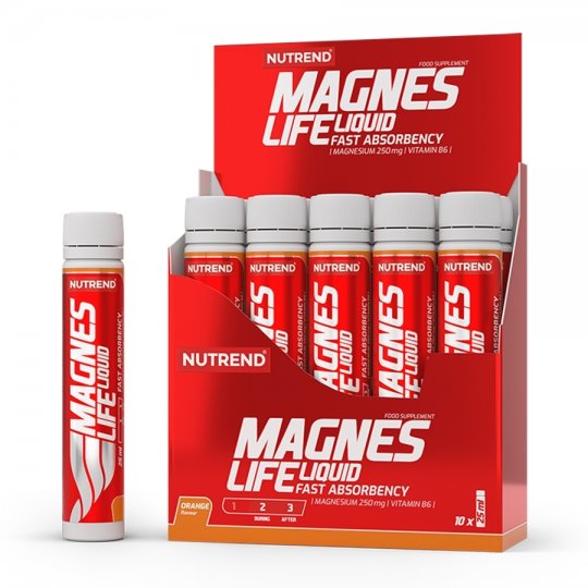 Nápoj Nutrend MagnesLife 10x25ml pomaranč