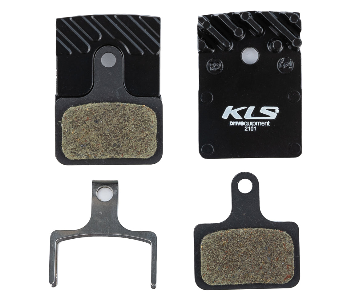 Brzdové platničky KLS D-18 Radiator, organické (pár)