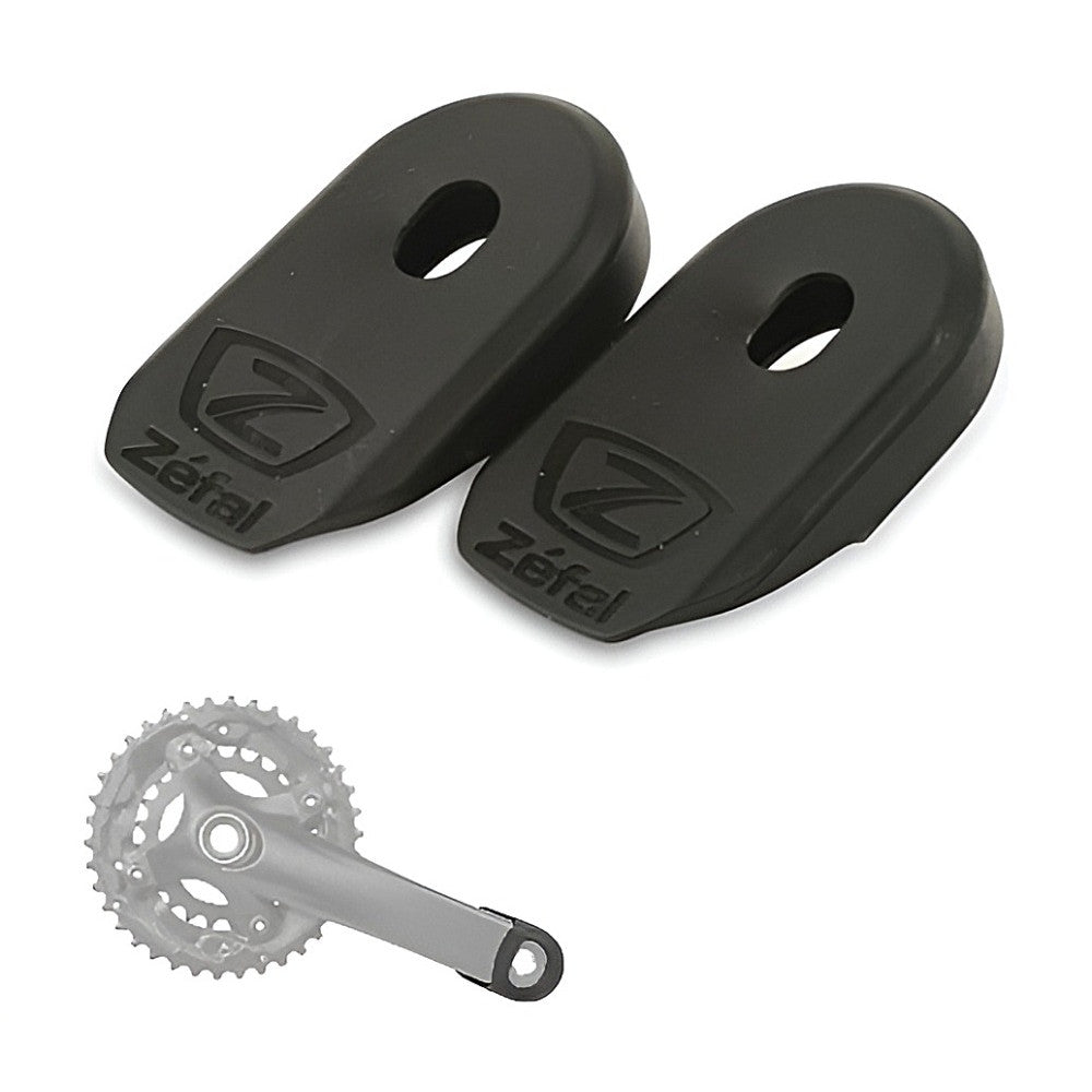 Chránič kľúk ZÉFAL, čierny Crank armor, pár