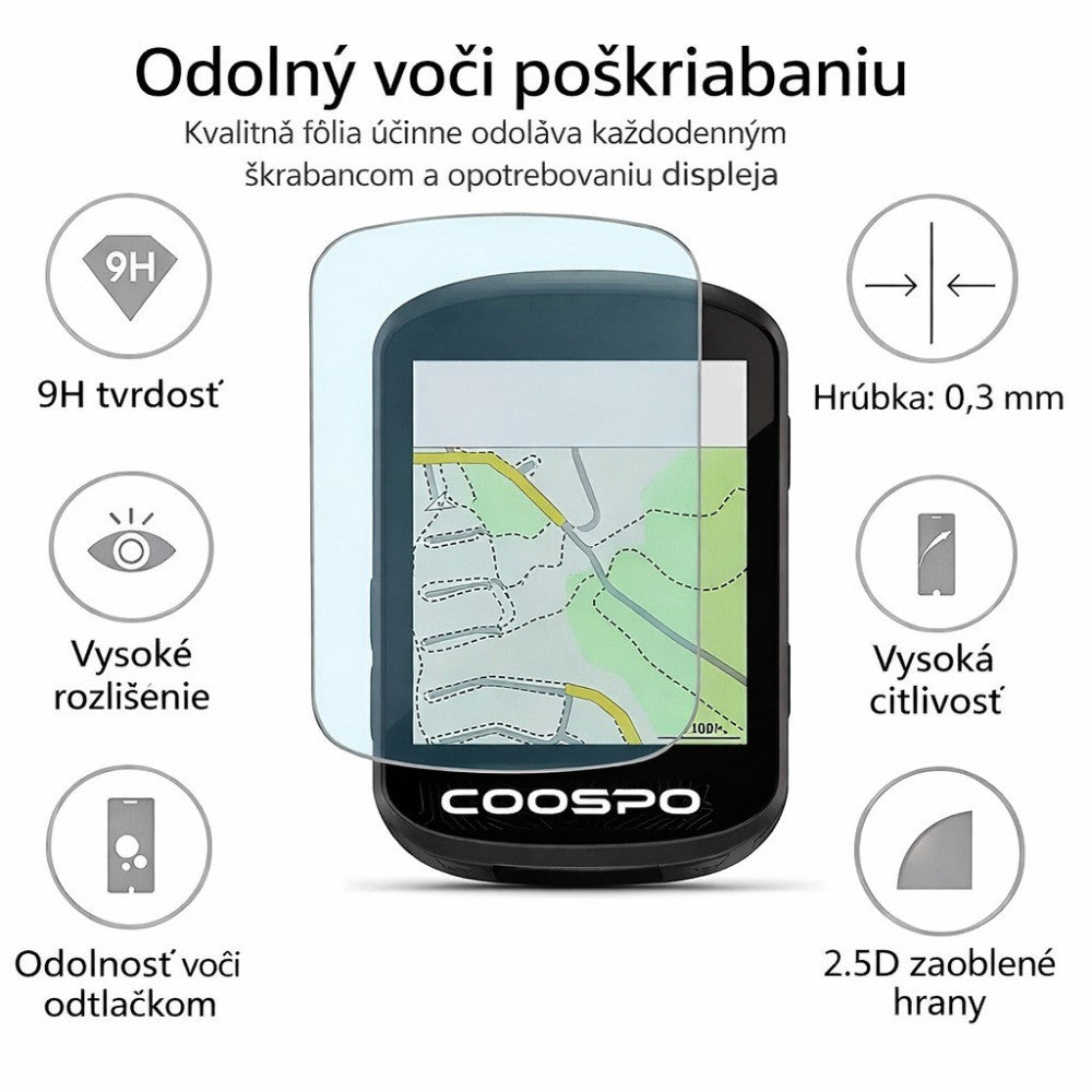 Computer Coospo CS600 s farebným dotykovým displejom