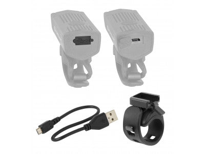 FORCE svetlá sada DOT USB predné + zadné