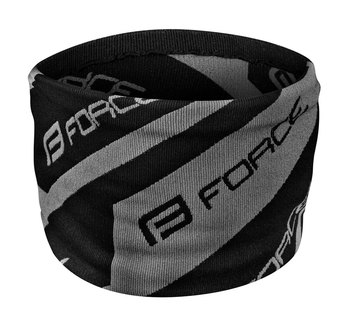 FORCE šatka STEP zimná, čierno-šedá, UNI