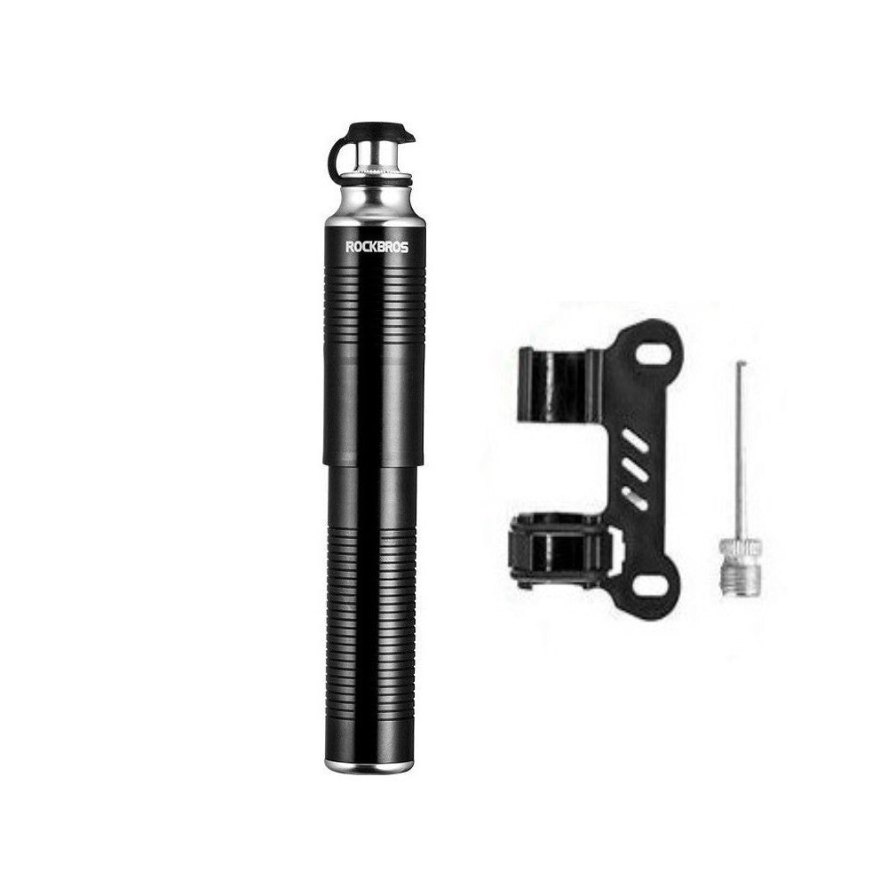 Pumpa RockBros mini pumpa MTB s držiakom, FV/AV/DV ventil