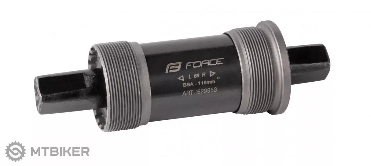 FORCE Eco BSA stredová os, 68 mm, štvorhran, 127.5mm