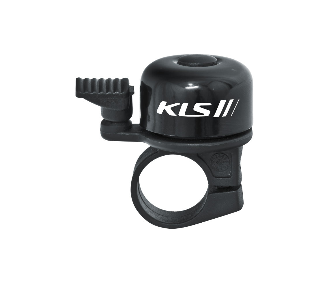 Bicyklový Zvonček KLS BANG 10 - čierny (OEM balenie)