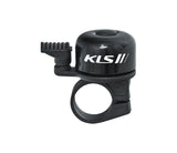 Bicyklový Zvonček KLS BANG 10 - čierny (OEM balenie)