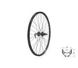Zapletené koleso zadné KLS DRAFT DSC R, 26", black
