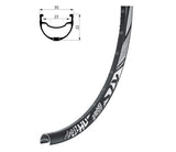 Ráfik KLS BRAVE DSC, 32H, 1 Nit, FV, 27,5" black