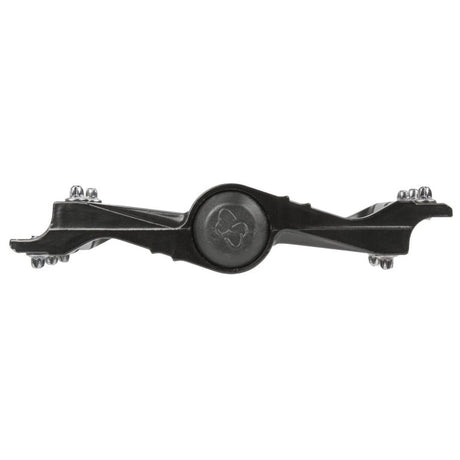 Pedále M-Wave FLAT s priemyselnými ložiskami – čierne