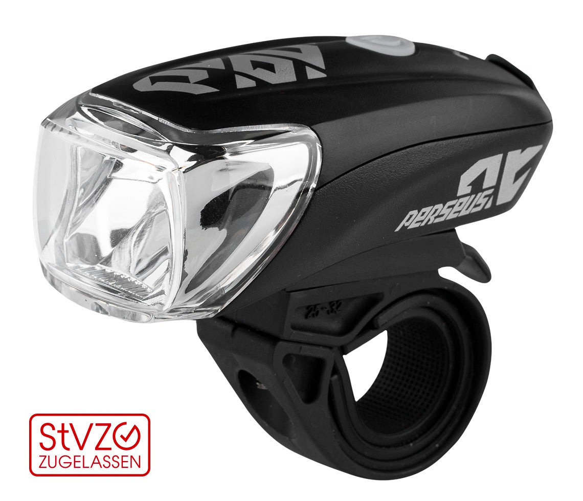 Osvetlenie predné KLS PERSEUS USB, black