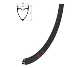 Ráfik KLS FLINT DSC, 32H, FV, 28" black