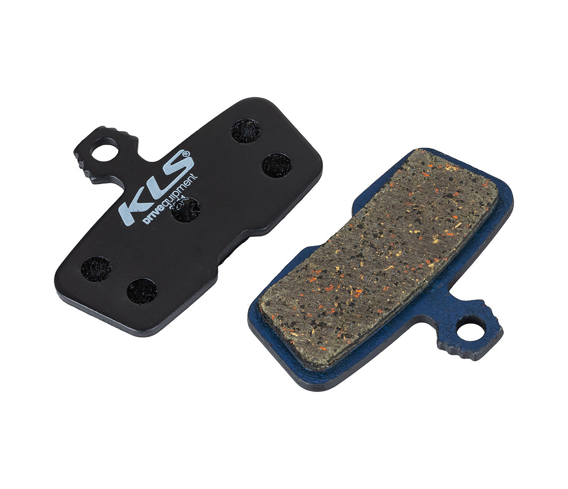 Brzdové platničky KLS D-19, organické (pár)