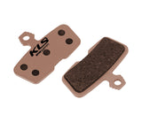 Brzdové platničky KLS D-19S, sintrované (pár)