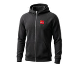 Mikina s kapucňou na zips KELLYS CORE, Black, S