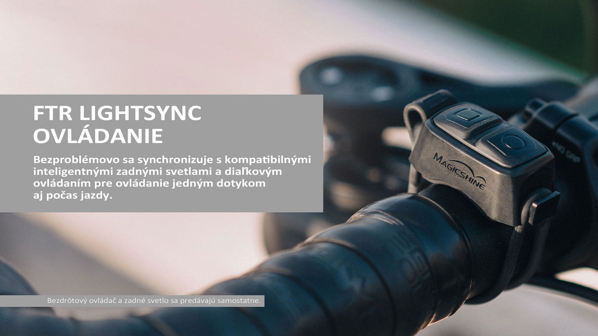 Magicshine svetlo HORI 1300 predné 6f USB čierne