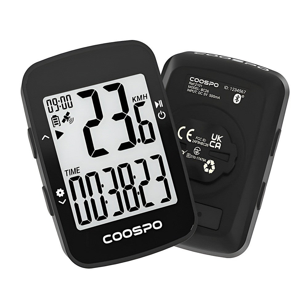 Computer Coospo BC26 s GPS a USB nabíjaním