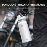 Rockbros fľaša termo nerezová, biela, 550 ml