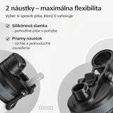 Rockbros fľaša termo nerezová, biela, 550 ml