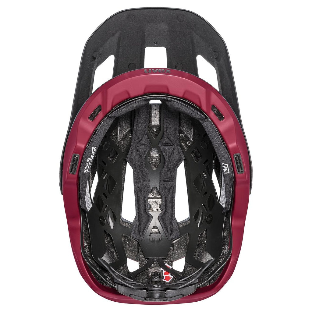 Uvex renegade MIPS ruby red-blck m 54-58