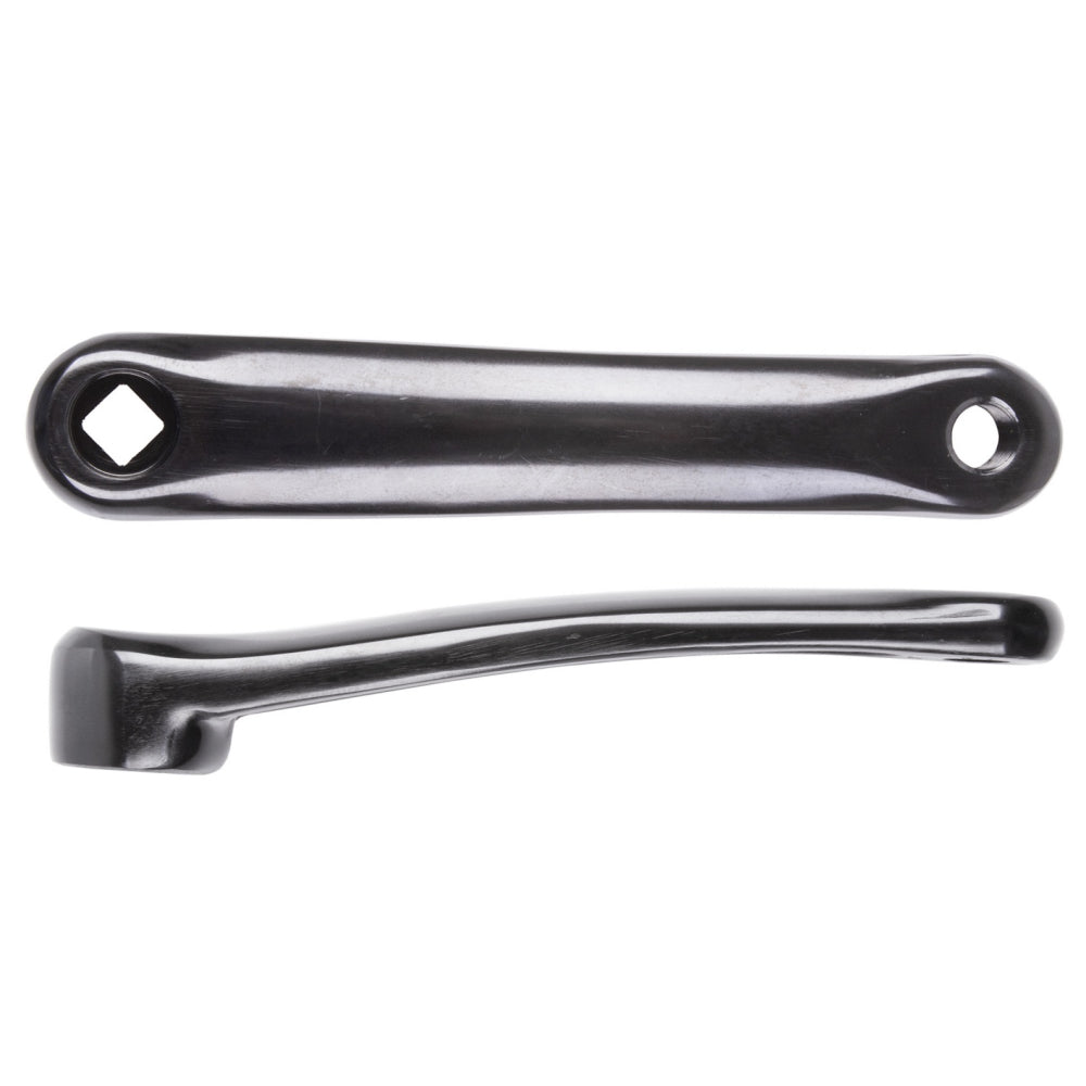 Kľuka ľavá dural 170 mm, čierna