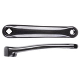 Kľuka ľavá dural 170 mm, čierna